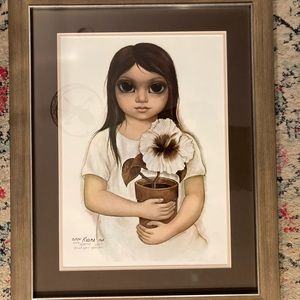 BIG EYES- HIBISCUS MISS by Margaret Keane